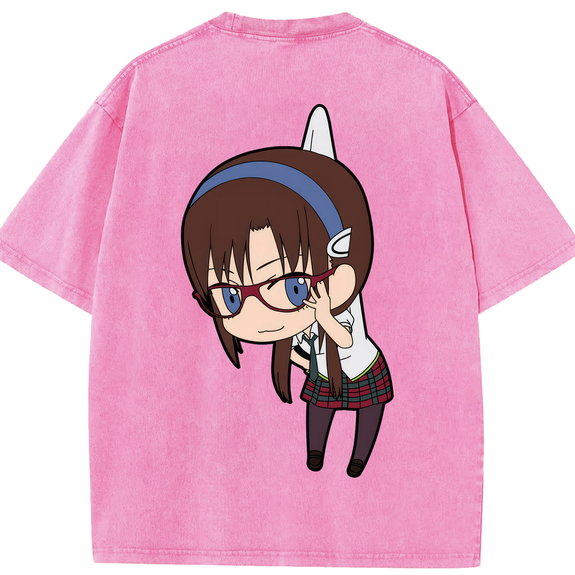（画像用） EVA 新世紀エヴァンゲリオン 綿100% ヴィンテージ風 半袖Tシャツ（背面プリント）